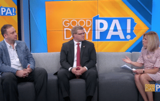 Dr. Michael Verber and Rep. Thomas Kutz discuss the importance of dental education on Good Day PA